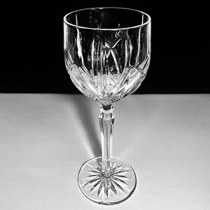 WATERFORD MARQUIS Brookside WATER GOBLET / Thick, Heavy Crystal / DISCONTINUED